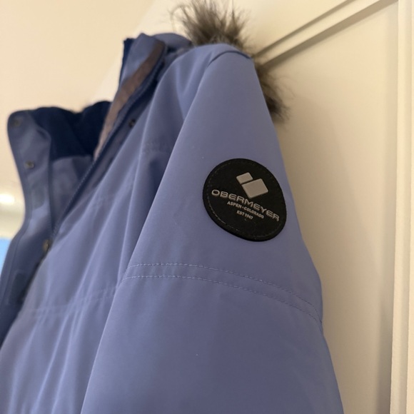 Obermeyer Women's Tuscany Elite Insulated Jacket size 16 XL with fur hood - Picture 6 of 14